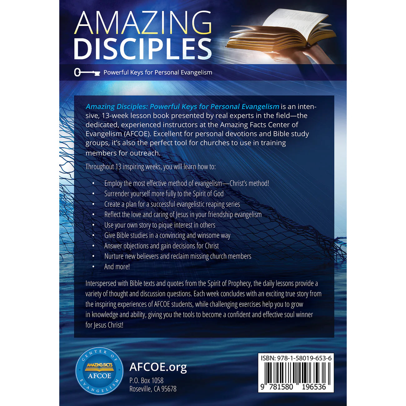 Amazing Disciples Book by Amazing Facts - English language