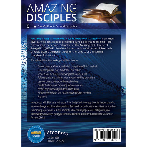 Amazing Disciples Book by Amazing Facts - English language