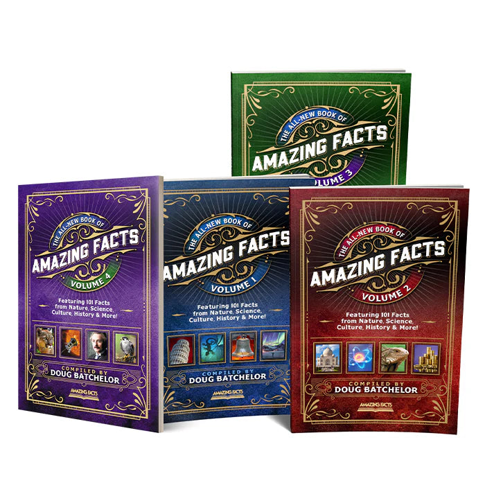 The All-New Book of Amazing Facts, Volume 1, 2, 3, & 4 - English language