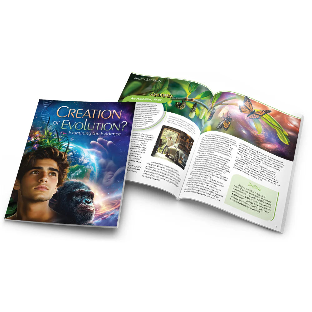Creation or Evolution? Examining the Evidence Magazine - English language