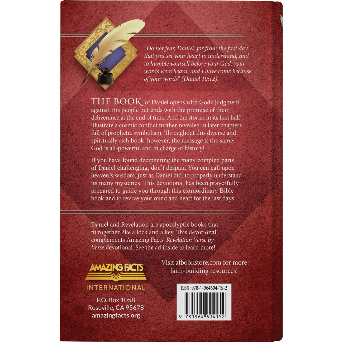 Daniel Verse by Verse: A Daily Devotional (Hardcover) - English language
