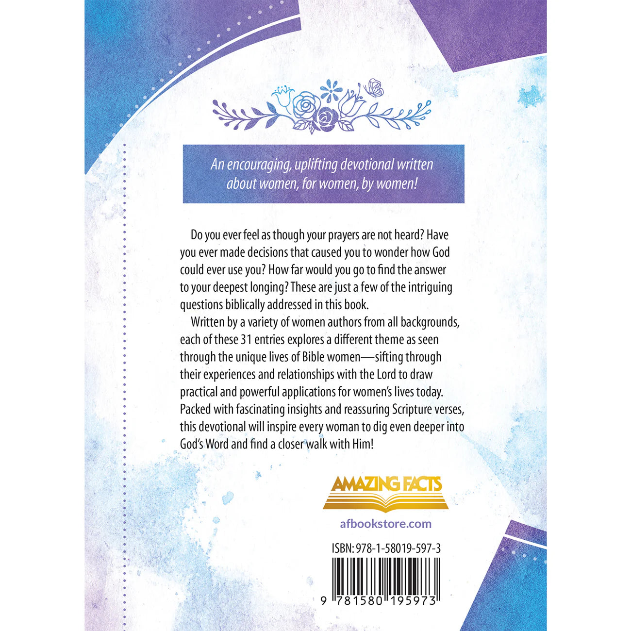 Women's 31 Day Devotional by Amazing Facts - English language
