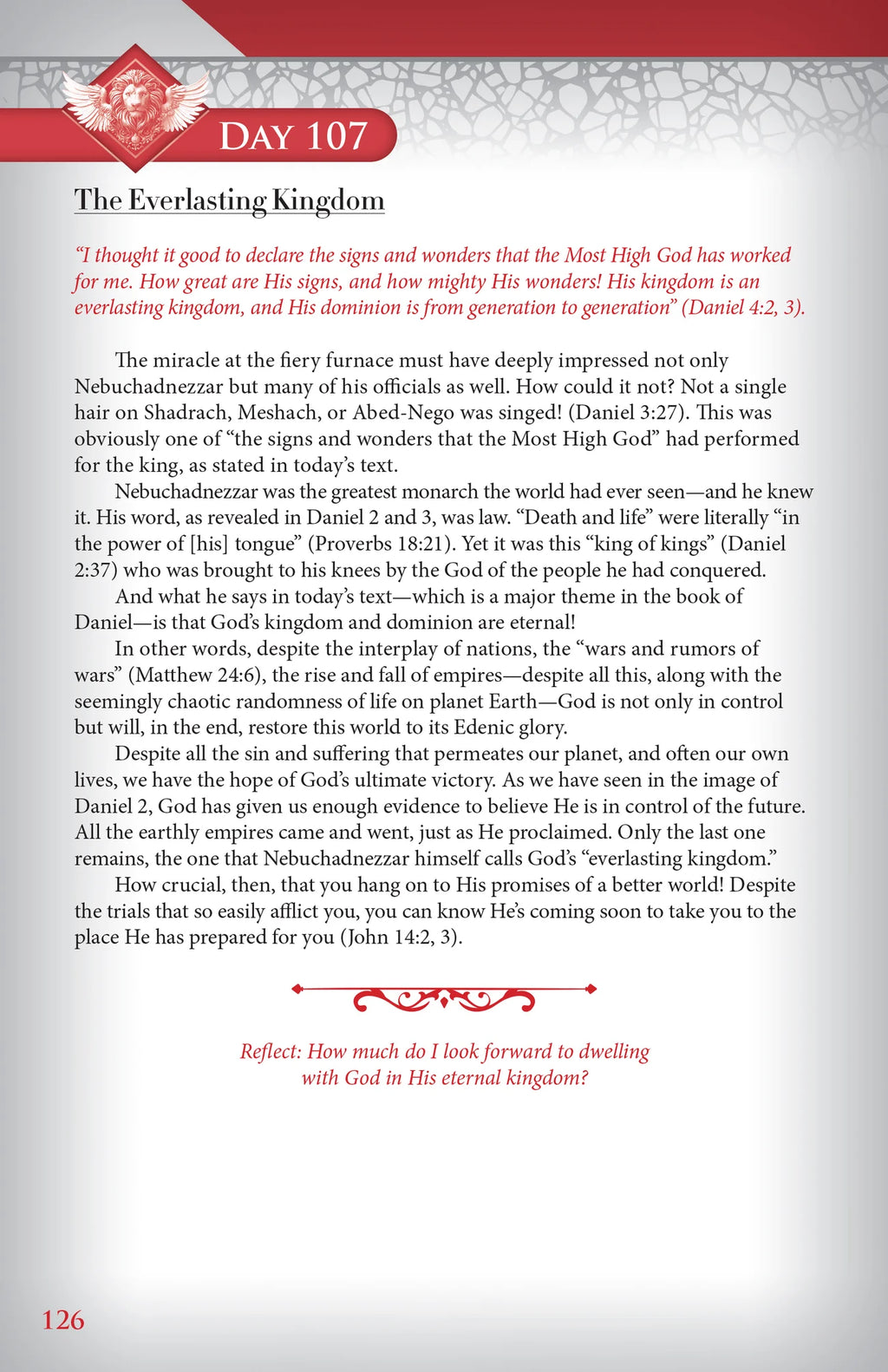 Daniel Verse by Verse: A Daily Devotional (Hardcover) - English language
